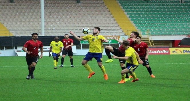 U21 Avrupa Şampiyonası Grup Eleme: Türkiye: 0 - İsveç: 3
