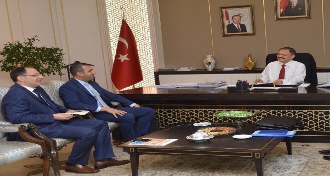 Başkan Bedirhanoğlu, kentin ihtiyaçlarını Bakan Özhaseki’ye iletti