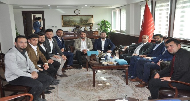 TÜGVA Genel Başkan Yardımcısı Yüksel, Vali Aktaş’ı ziyaret etti