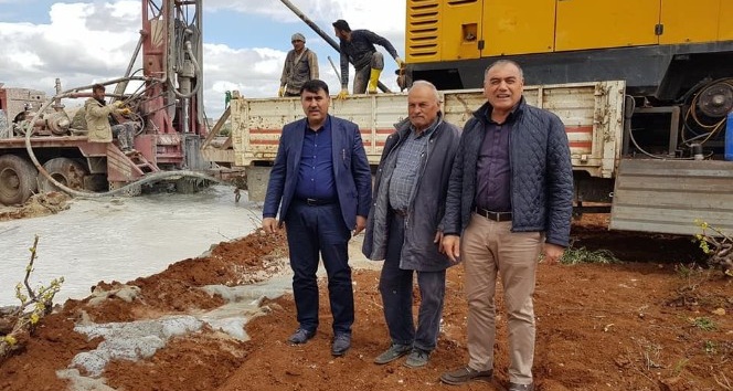Köylerde sondaj çalışmalarını hız verildi