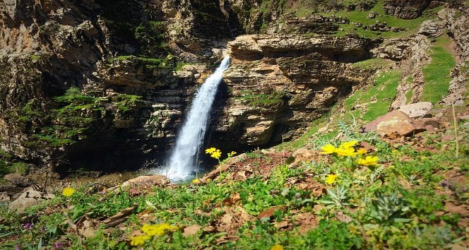 Beytüşşebap’ta 50 metrelik şelale keşfedilmeyi bekliyor