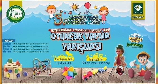 Osmaniye’de "Oyuncak Yapma Yarışması"