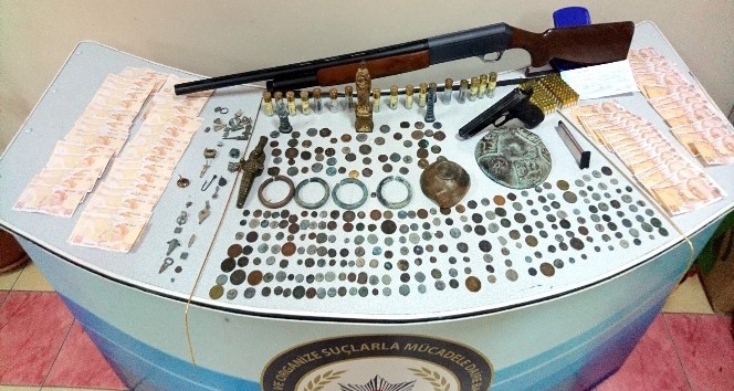 Erzincan’da sahte para ve tarihi eser kaçakçılığı: 7 gözaltı