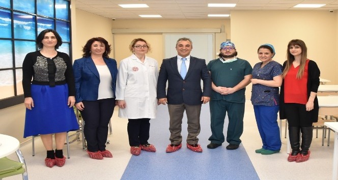 ESOGÜ Hastanesi’nde ameliyathane çalışanlarına özel yemekhane açıldı