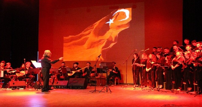 “Bir Destandır Çanakkale” konserine yoğun ilgi