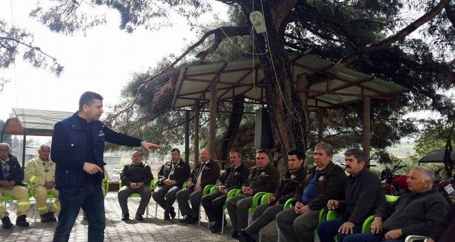 Kilis’te Orman yangınlarına karşı eğitim verildi.