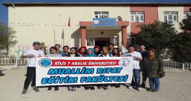Üniversite öğrencilerinden “Okulumuzu Güzelleştirelim Etkinliği”