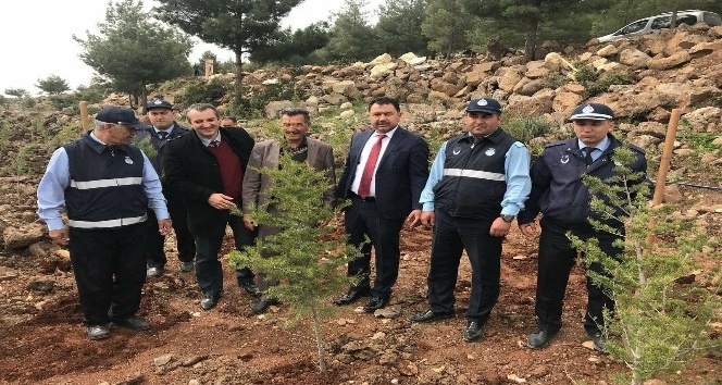 Kilis’te 2 bin fidan toprakla buluştu