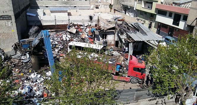Gaziantep&#039;te tüp patlaması: 1 ölü
