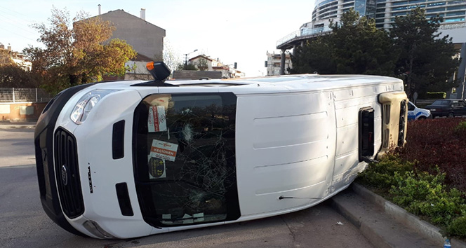 Ankara’da işçi servisi ile minibüs çarpıştı: 5 yaralı