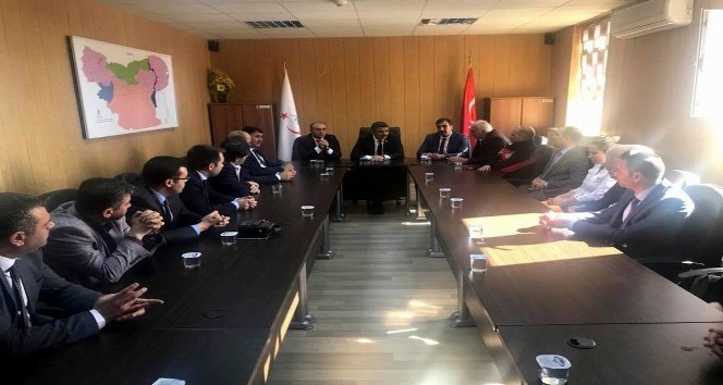 Milletvekili Polat İl Sağlık Müdürü Demir ile bir araya geldi