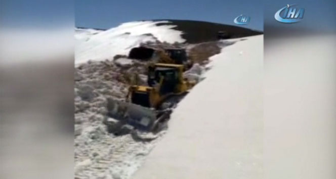 Türkiye’nin en yüksek rakımlı gölüne ulaşım sağlandı
