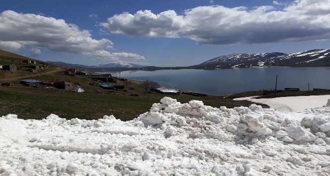 Türkiye’nin en yüksek rakımlı gölüne ulaşım sağlandı