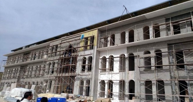 Musabeyli yeni Hükümet Konağının yapımı sürüyor