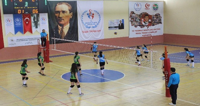 Karaman’da kulüplerarası voleybol müsabakaları sona erdi