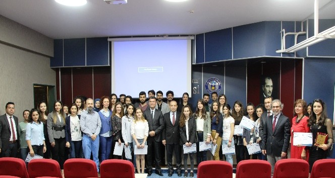 Germencik’te peyzaj tasarım projesinde dereceye girenler ödüllendirildi