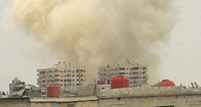 Şam&#039;da patlama! Rejim güçlerinin bir tüneli havaya uçurduğu bildirildi