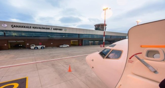 Çanakkale Havalimanı’nda 16 bin yolcuya hizmet verildi