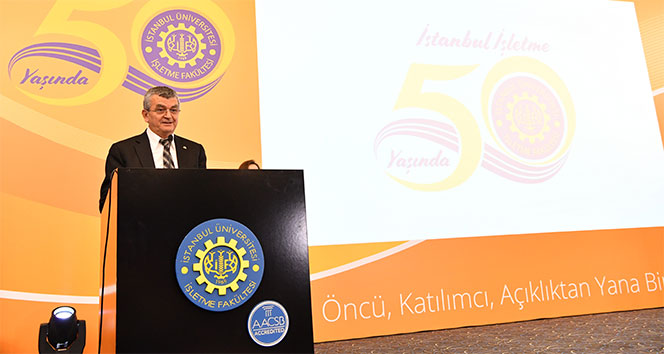 İstanbul Üniversitesi işletme fakültesi 50&#039;nci yılını kutluyor