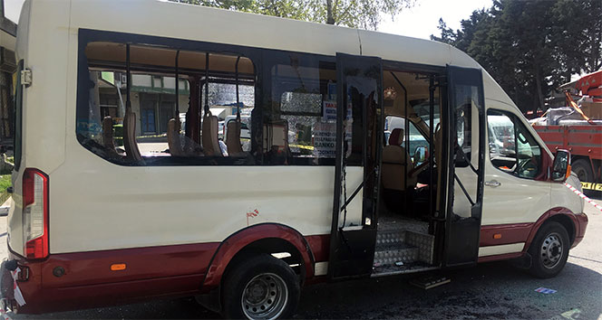 İstanbul Toptancılar Çarşısı’nda minibüse silahlı saldırı