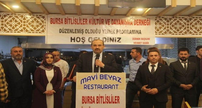 Bitlis’te dayanışma yemeği düzenlendi