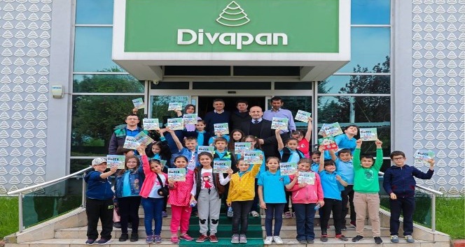 Divapan, 23 Nisan okulu öğrencilerini ağırladı