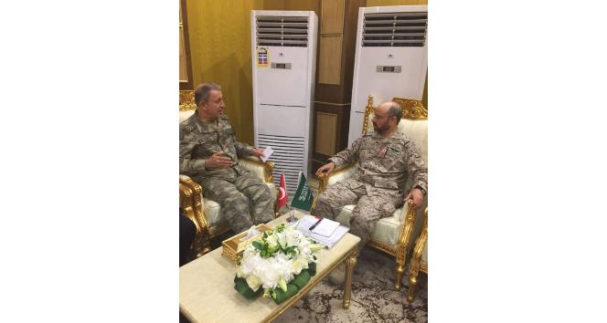 Genelkurmay Başkanı Akar’ın Suudi Arabistan ziyareti