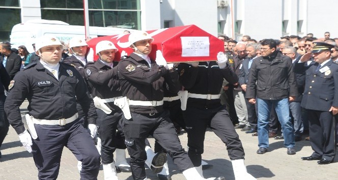 Trafik kazasında hayatını kaybeden Emniyet Müdür Yardımcısı Akduman için tören düzenlendi