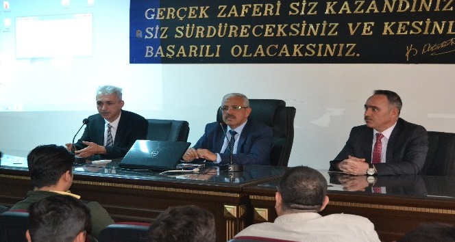 Öğrencilere sosyal güvenlik anlatıldı