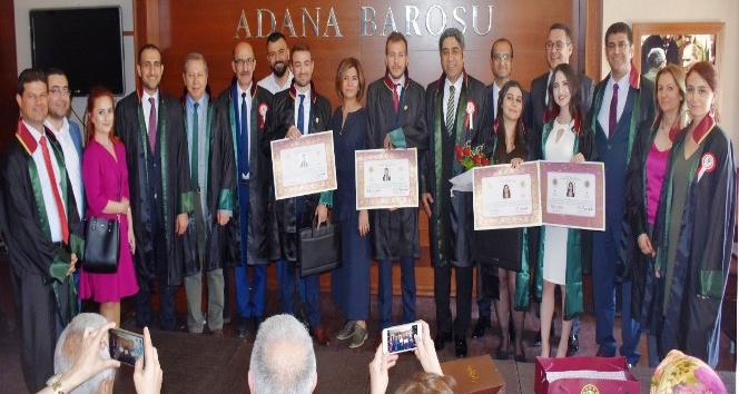 Adana Barosu’nda ruhsat heyecanı