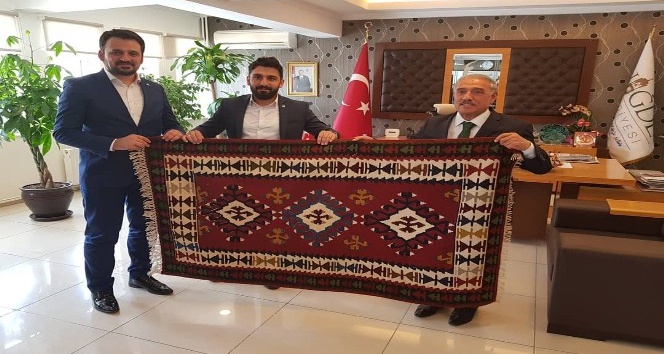 TÜGVA Genel Başkan Yardımcısından Başkan Özkan’a Ziyaret