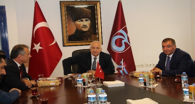 Borsa Başkanları Trabzonspor’u ziyaret etti