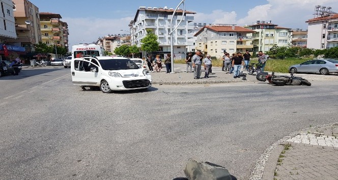 Manavgat’ta meydana gelen trafik kazalarında 1 kişi yaralandı