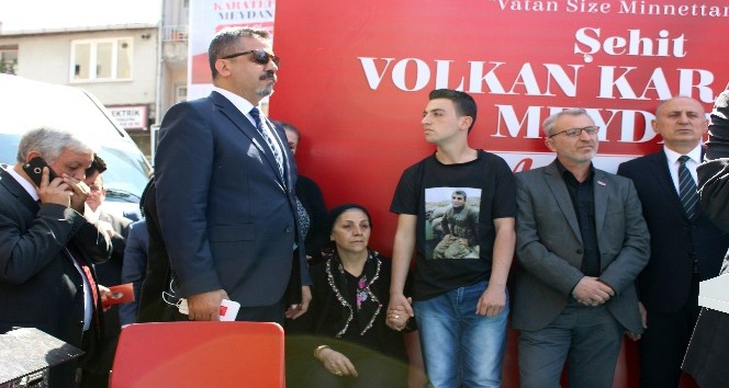 Şehit Volkan Karatepe’nin adı Esenler’de yaşatılacak