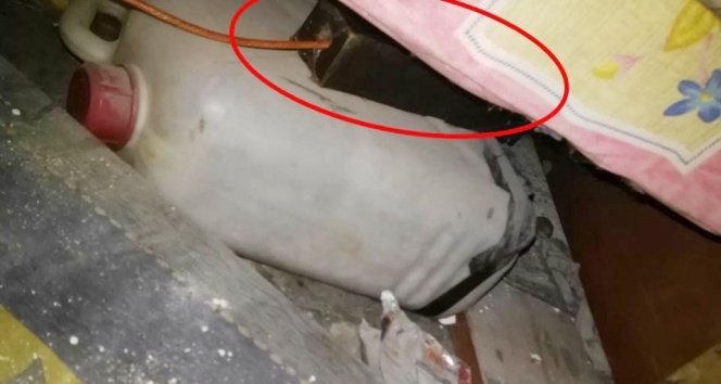 Afrin&#039;de yatağın altına tuzaklanmış EYP imha edildi