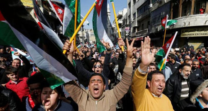 Ürdün’de Gazze’ye destek yürüyüşü