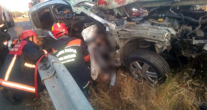 Silivri’de feci kaza: 1 ölü, 1 yaralı