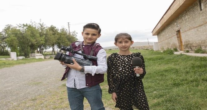 Çocuklar 23 Nisan Ulusal Egemenlik ve Çocuk Bayramı’nda haberci oldu