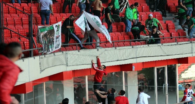 Samsunspor-Denizlispor maçı sonrası gerginlik