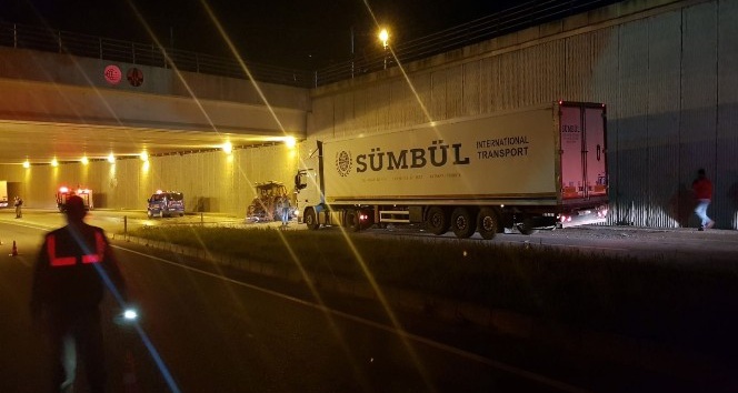 Edirne’de zincirleme trafik kazası: 1 yaralı