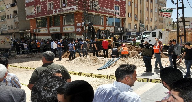 Mardin’de kazı sırasında insan kemikleri ortaya çıktı