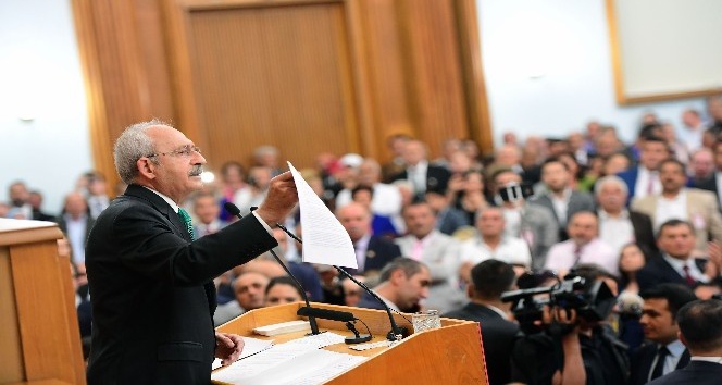 Kılıçdaroğlu: &quot;Bütün siyasi partilerin liderlerine sesleniyorum, biz her türlü özveride bulunmaya hazırız” (1)