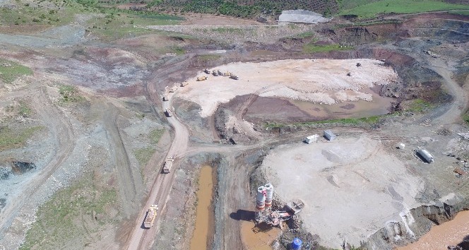 Musabeyli Barajında Çalışmalar hızla ilerliyor