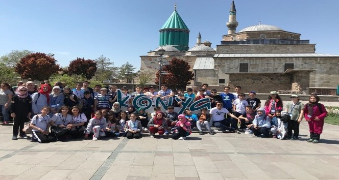 Şehit Mehmet Yılmaz İmam Hatip Ortaokulu, Konya’yı gezdi