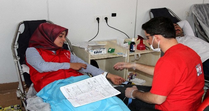 Hizan’da kan bağışı kampanyası