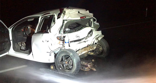 Sarıkamış’ta ambulans ile otomobil çarpıştı: 1 ölü, 3 yaralı
