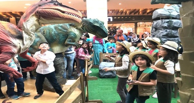 Şanlıurfalı çocuklar dinozorların dünyasına yolculuğa çıkıyor