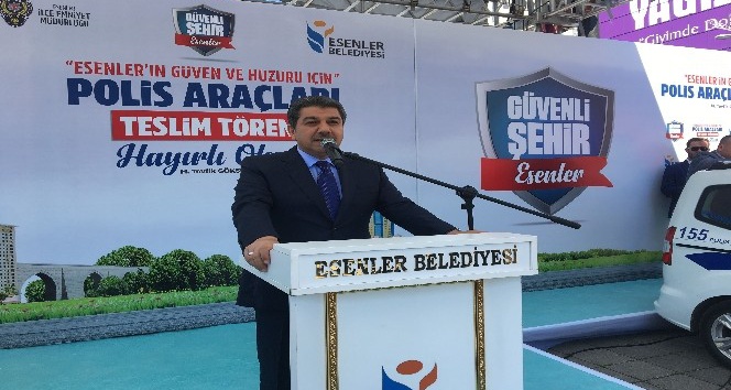 Esenler Belediyesinden ilçe emniyetine destek