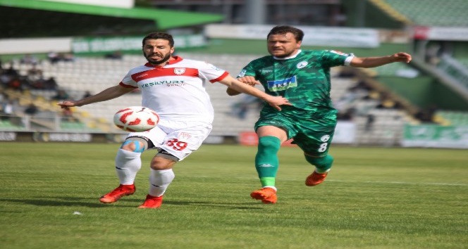 Spor Toto 1. Lig: Akın Çorap Giresunspor: 2 - Samsunspor: 1