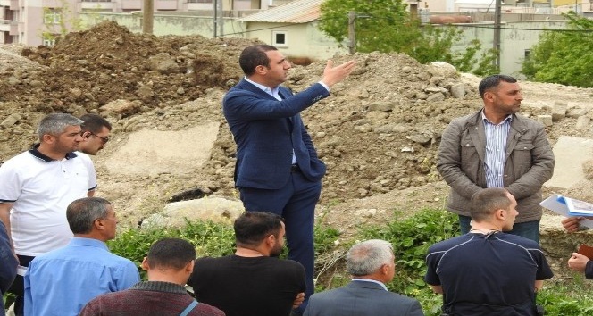 Başkan Bedirhanoğlu çalışmaları denetledi